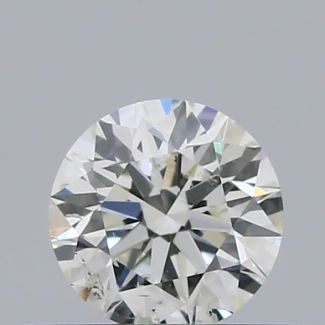 0.31 Carat Round E SI2 EX IGI Natural Diamond