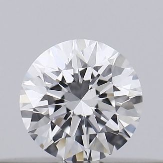 0.15 Carat Round D VS2 EX GIA Natural Diamond