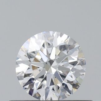 0.36 Carat Round E VS2 EX GIA Natural Diamond