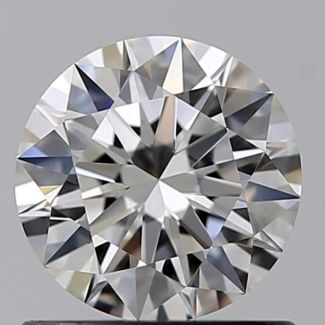 0.73 Carat Round F IF EX GIA Natural Diamond