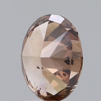 1.08 Carat Oval Fancy Brown I1 - GD F GIA Natural Diamond