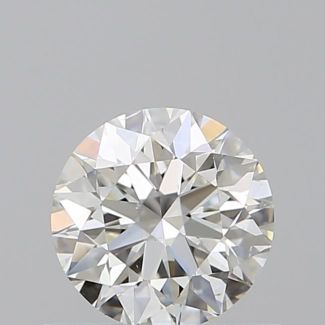 0.58 Carat Round H VS2 EX GIA Natural Diamond