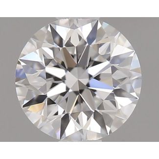 0.32 Carat Round E VVS2 EX GIA Natural Diamond