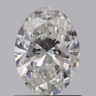 0.70 Carat Oval F VS2 - VG GIA Natural Diamond