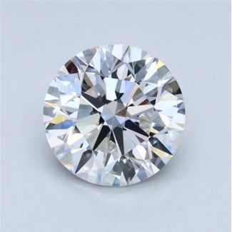 0.91 Carat Round F IF EX GIA Natural Diamond