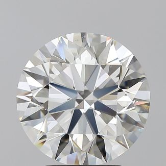 4.01 Carat Round H VS2 EX GIA Natural Diamond