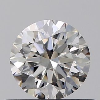 0.45 Carat Round H VS2 VG EX GIA Natural Diamond