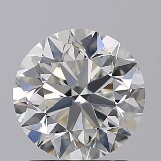 1.51 Carat Round H VS1 VG EX GIA Natural Diamond