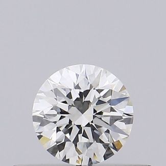 0.35 Carat Round E SI1 EX GIA Natural Diamond