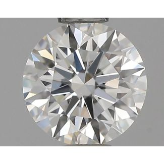 0.52 Carat Round G VS1 EX IGI Natural Diamond