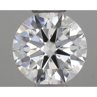 0.35 Carat Round G VVS1 EX IGI Natural Diamond