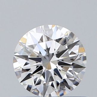 0.54 Carat Round E VVS2 EX GIA Natural Diamond