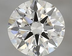 0.55 Carat Round I VS2 EX GIA Natural Diamond