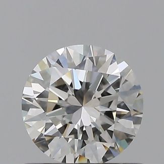 0.6 Carat Round G VVS2 EX GIA Natural Diamond