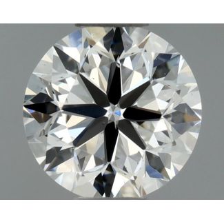 0.5 Carat Round F SI1 VG EX GIA Natural Diamond