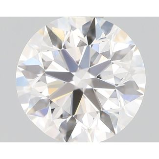 0.6 Carat Round E VVS2 EX GIA Natural Diamond