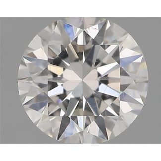 0.33 Carat Round G SI1 EX VG GIA Natural Diamond