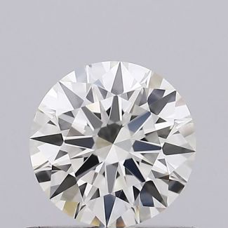 0.51 Carat Round H IF EX IGI Natural Diamond