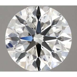 0.5 Carat Round G VS2 EX VG GIA Natural Diamond