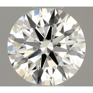 0.32 Carat Round G VVS2 EX GIA Natural Diamond