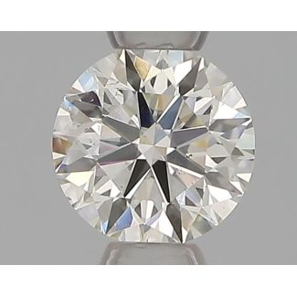 0.31 Carat Round H VS2 EX IGI Natural Diamond