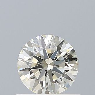 0.5 Carat Round I VVS2 EX IGI Natural Diamond