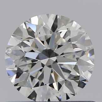 0.60 Carat Round H VS1 VG EX GIA Natural Diamond