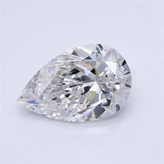 0.9 Carat Pear D SI1 - EX VG GIA Natural Diamond