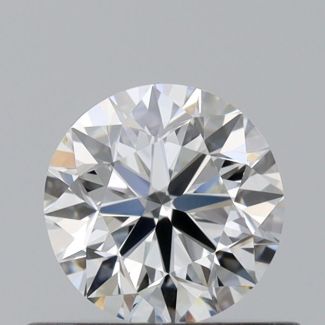 0.45 Carat Round H VVS2 VG GIA Natural Diamond