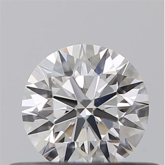 0.38 Carat Round D VVS1 EX GIA Natural Diamond