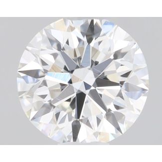 0.74 Carat Round G VVS2 EX GIA Natural Diamond