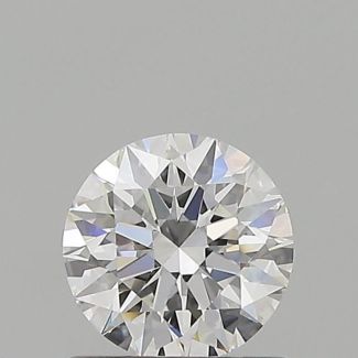 0.71 Carat Round E VVS1 EX GIA Natural Diamond