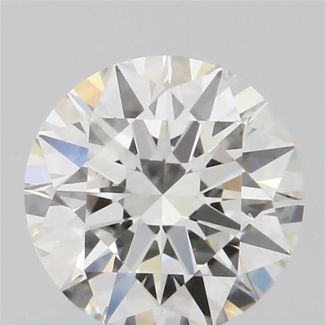 0.54 Carat Round F VS1 EX GIA Natural Diamond