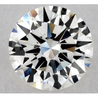 0.5 Carat Round H VS1 EX VG GIA Natural Diamond