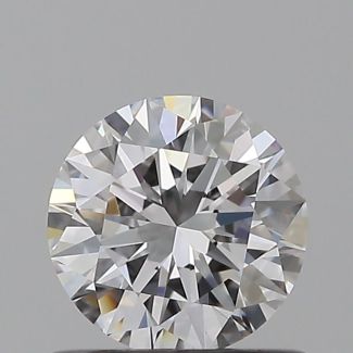 0.63 Carat Round D FL EX GIA Natural Diamond