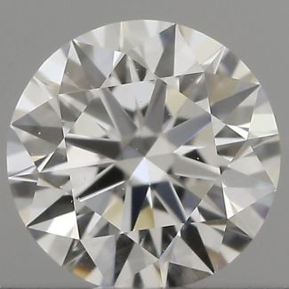 0.43 Carat Round F IF EX GIA Natural Diamond