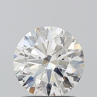 1.13 Carat Round H SI2 EX GIA Natural Diamond