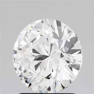 1.8 Carat Round G VVS1 EX GIA Natural Diamond