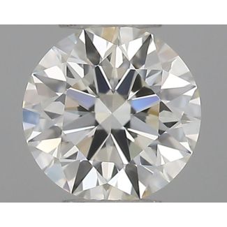 0.33 Carat Round H IF EX IGI Natural Diamond