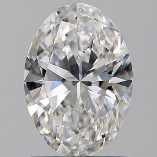 1.04 Carat Oval E VS2 - VG GIA Natural Diamond