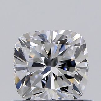 0.50 Carat Cushion Modified E VVS2 - EX VG GIA Natural Diamond