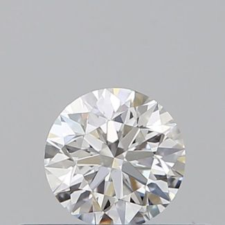 0.3 Carat Round F VS2 EX VG GIA Natural Diamond