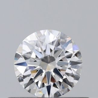 0.35 Carat Round E VVS1 EX VG GIA Natural Diamond