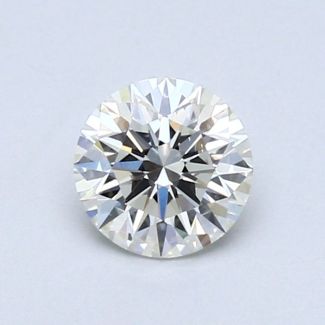 0.6 Carat Round I VS2 EX GIA Natural Diamond