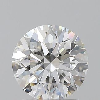 1.7 Carat Round F VS2 EX GIA Natural Diamond