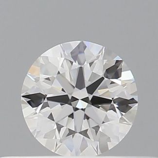 0.31 Carat Round E VVS1 EX GIA Natural Diamond