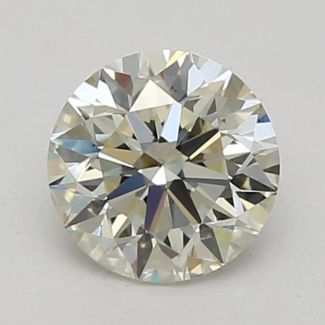 0.40 Carat Round K VS2 G EX GIA Natural Diamond