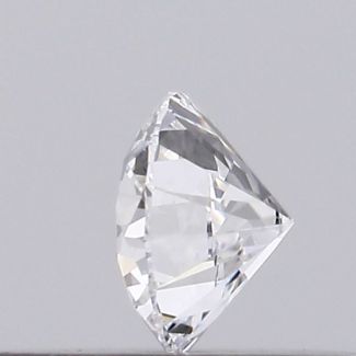 0.16 Carat Round D VVS1 EX GIA Natural Diamond