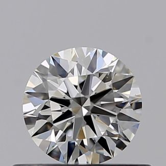 0.40 Carat Round H VS1 EX VG GIA Natural Diamond