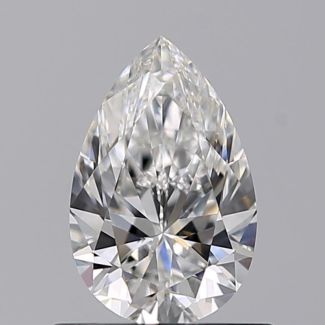 0.60 Carat Pear E VVS2 - VG GIA Natural Diamond